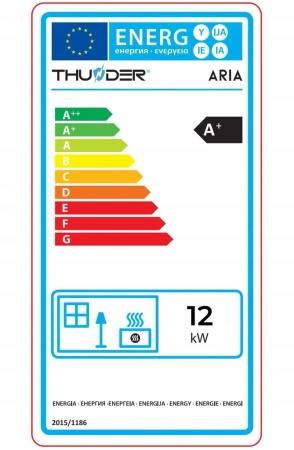 ARIA RED 12 kW pelletkályha 