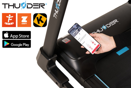 THUNDER RAPID-DS-BLACK elektromos futópad