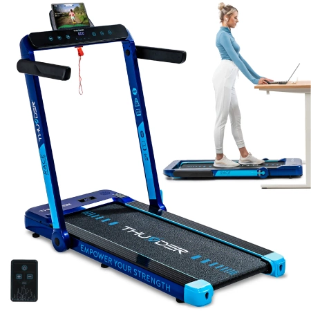 THUNDER RACE-BLUE elektromos futópad