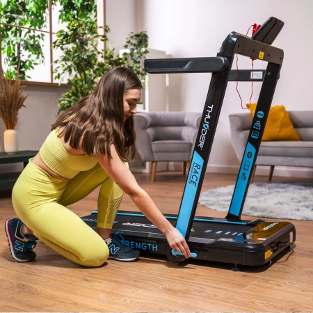 THUNDER RACE-BLACK elektromos futópad