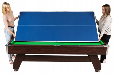 THUNDER biliárdasztal 7FT - BOLD-BROWN - cymball/ping pong borítással