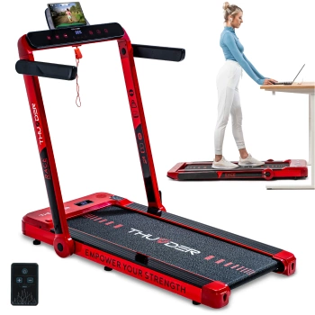 THUNDER RACE-RED elektromos futópad