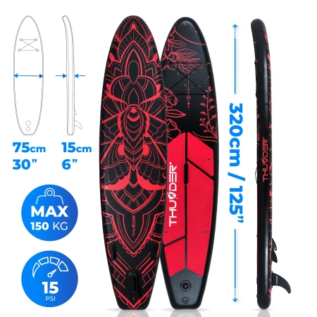 SUP deszka 320cm THUNDER MOTH