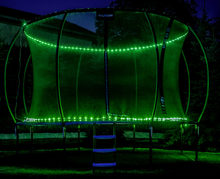 LED világítás trambulinhoz THUNDER 12FT