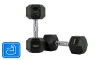 Hatszögletű kézisúlyzó 10 kg THUNDER