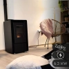 LEYLA BLACK 6,3 kW pelletkályha