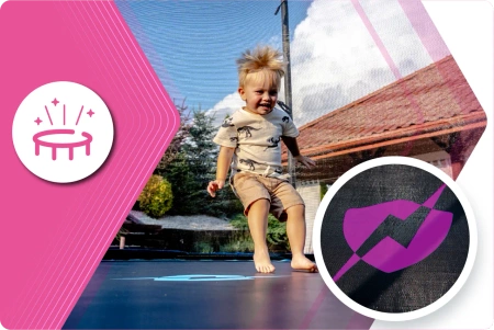 THUNDER INSIDE ULTRA 16FT (488 cm) PINK trambulin