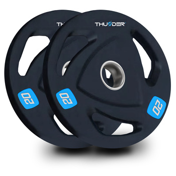 Olimpiai súlykészlet THUNDER 2x20 kg