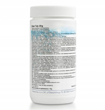 THUNDER klór tab 20g - 1kg